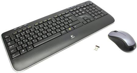 Logitech Wireless Combo MK520 černý USB