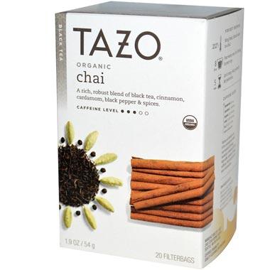 Tazo Čaje, organický černý čaj, 20 filtračních sáčků, 54 g