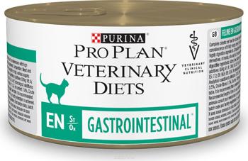 Blikvoer Purina Pro Plan Veterinary Diets. ЕN, voor katten, met pathologie van het maagdarmkanaal