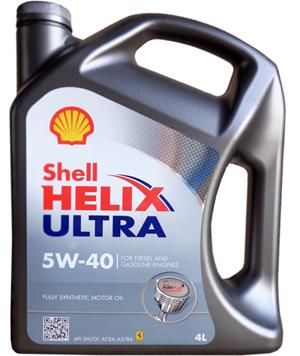 „Shell Helix Ultra 5W-40“