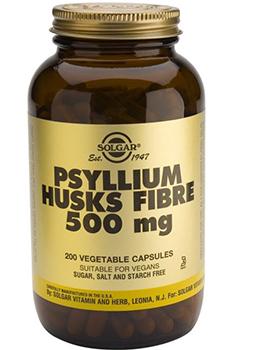 Psyllium Solgar, casquettes. 500 mg, n ° 200