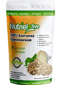 Fibra de sfeclă Nutriel cinci, 150 g.