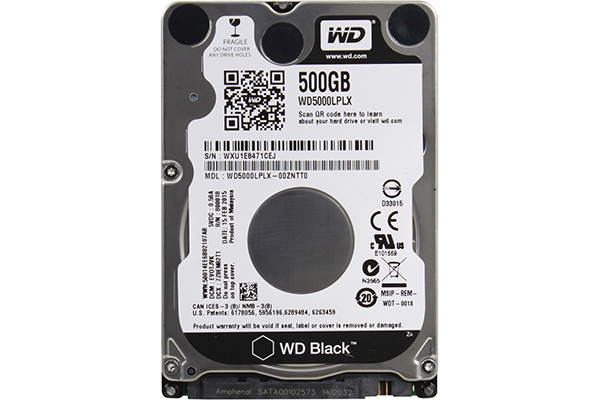 Western Digital WD Black 500 Go (WD5000LPLX)