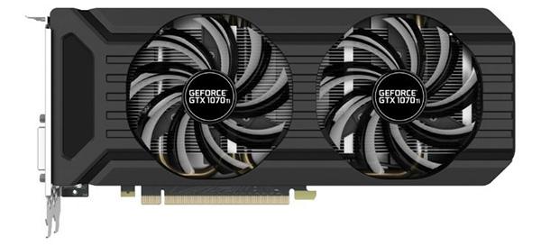 PNY GeForce GTX 1070 Ti 1607 Mhz PCI-E 3.0 8192 Mb 8000 Mhz 256 biți DVI HDMI HDCP