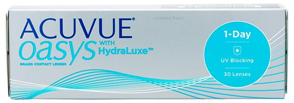 Acuvue Oasys 1-Day with Hydra Luxe (30 lentilles)
