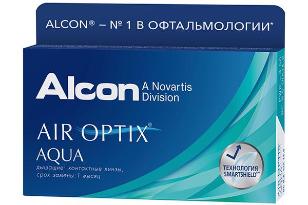 Air Optix (Alcon) Aqua (6 lentilles)