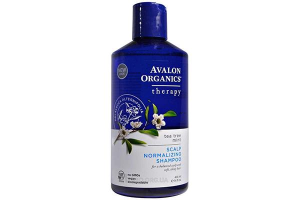 Avalon Organics Terapia normalizantă a scalpului Mint arbore de ceai
