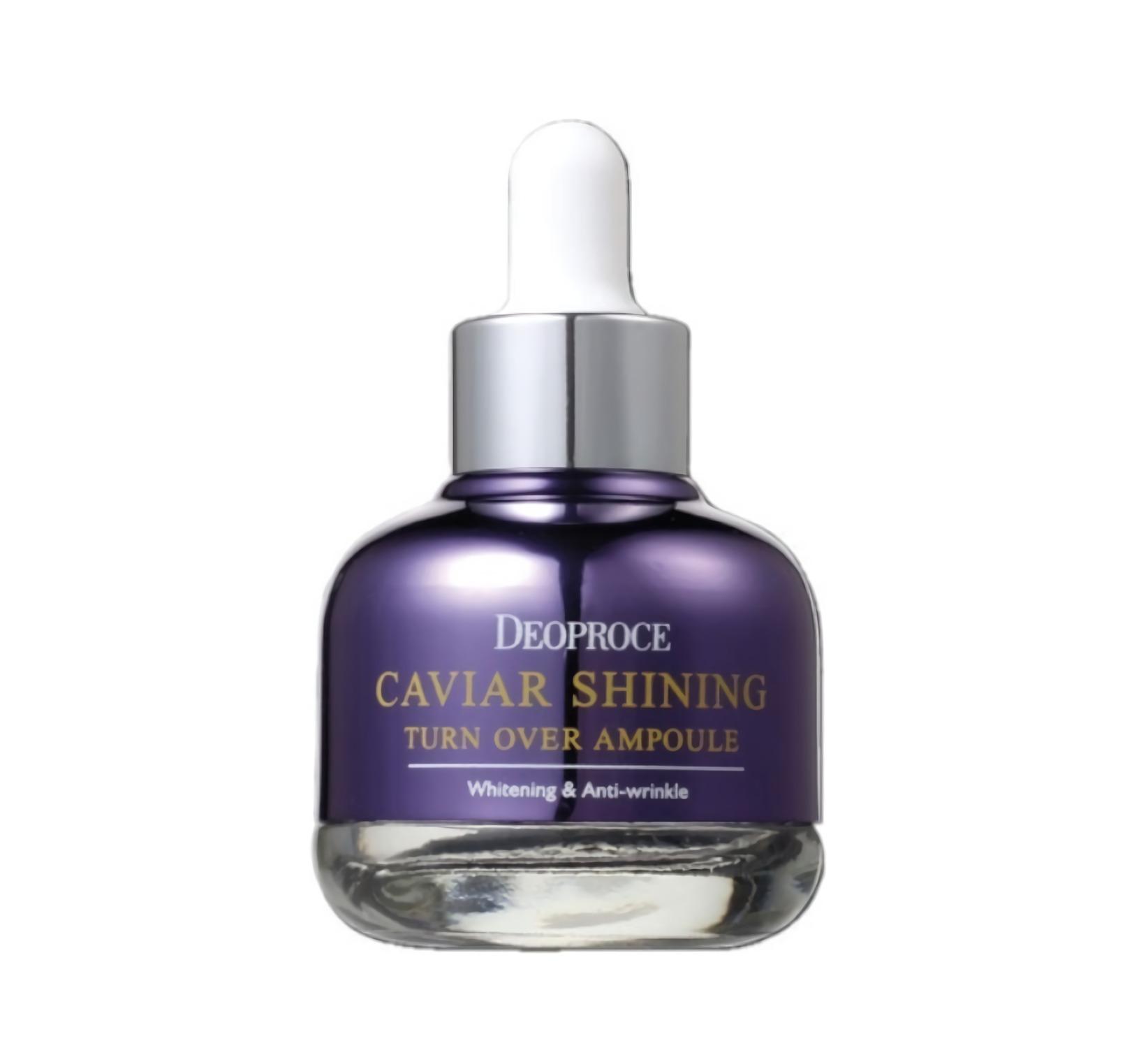 Ampoule Deoproce Caviar Shining Turn Over